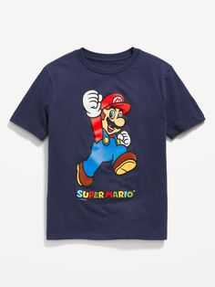 crew neck short sleeves licensed graphic ™ & © 2023 Nintendo relaxed fit hits below waist this t-shirt uses our standard boys sizing Sonic Plush Toys, Sonic Plush, Matthew 5, Mario Birthday, Playstation Games, Boys Graphic Tee, 6th Birthday, Angry Birds, 100 Days Of School