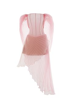 Bellerose Wrap Cape Sleeved Chiffon Midi Dress Ballet Inspired Fashion, Chanel Wallpapers, Mean Blvd, Chiffon Midi Dress, Cape Sleeves, Layering Outfits, Dress Inspo, Study Style, Pink Mini Dresses