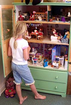 ,, Diy For Kids, Old Dressers, Bed Springs, Best Kids Toys, Barbie House, Kids' Room, الرسومات اللطيفة, Future Kids, Repurpose