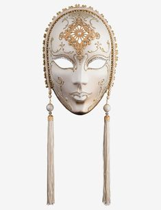 Venetian Mask Pompeia Made In Venice, Italy! | eBay Italian Masks Venetian, Ballroom Mask, Masquerade Mask Full Face, Carnaval Mask, Italian Masks, Venetian Costumes, Vampire Mask, Mask Ball, Mask Carnival