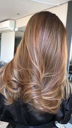 4 Trendy Hair Colors for Fine Hair Blonde Lowlights, Rambut Brunette, Honey Brown Hair, Brown Hair Inspo, Hair Color Caramel, Brunette Hair With Highlights, Caramel Hair, Brunette Balayage Hair, Honey Blonde Hair