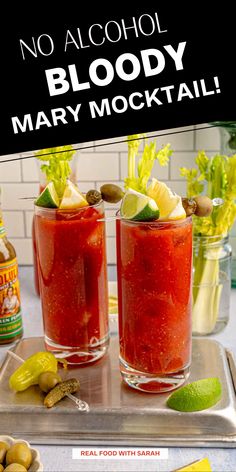 This dirty virgin bloody mary is made with horseradish and olive brine. The non-alcoholic drink comes together in just ten minutes. The nutritious beverage is great to enjoy at your next brunch, lunch or social gathering. Olive Brine, Spicy Drinks, Vegan Worcestershire Sauce, Bbq Sides, Alcoholic Drink, Brunch Cocktails, Pickle Juice, French Toast Easy, Smashed Potatoes