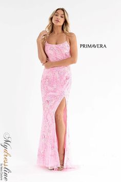 Looking for a stunning prom dress for spring 2022? Check out Primavera 3737's gorgeous collection! With unique designs and luxurious fabrics, our dresses will make you feel like a princess on your big night. Whether you're looking for something classic or trendy, we have the perfect dress for you. So start shopping today and find your dream dress! Long Fitted Skirt, Long Sequin Dress, Prom 2024, Mermaid Evening Gown, Lace Evening Gowns, Stunning Prom Dresses, Long Evening Gowns, Pink Prom, Cute Prom Dresses