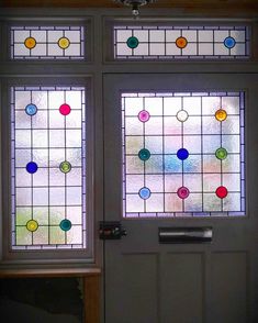 Hall Styling, Stained Glass Door Panel, Stained Glass Furniture, Stained Glass Kitchen, Window Maker, Glass Entrance, Art Nouveau Modern, Porch Interior, Modern Stained Glass