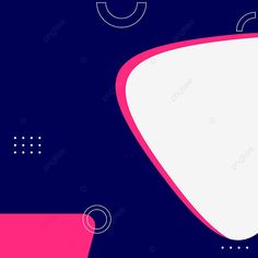 a blue and pink abstract background with circles, dots and lines on the bottom corner