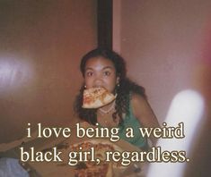 Thought Daughter Aesthetic, Weird Girl Aesthetic, Black Girlhood, I Love Being Black, What’s Going On, Literally Me, Black Is Beautiful