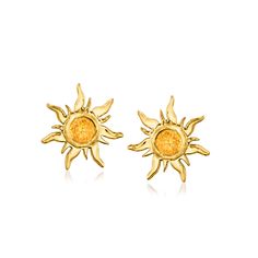 Yellow Topaz Earrings, Sun Earrings Studs, Goliath Paladin, Gold Sun Earrings, Sun Accessories, Sun Earring, Sunstone Earrings, Sun Jewelry, Citrine Earrings Studs