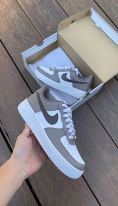 Nike Shoes Women Fashion, Pretty Shoes Sneakers, Custom Air Force 1, Custom Nike, Custom Nikes, Fendi Shoes, Custom Sneakers, Sharjah, School Shoes