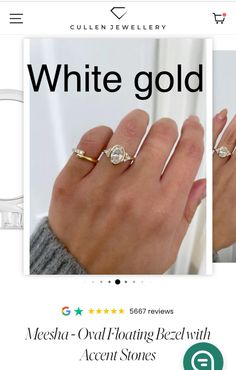 Stone Engagement Rings, Shop Engagement Rings, White Gold, Engagement Rings, Stone, Ring, Gold