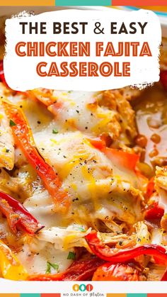 Chicken Fajita Casserole