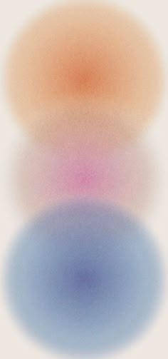 three different shades of blue, orange and pink on a white background with the same color