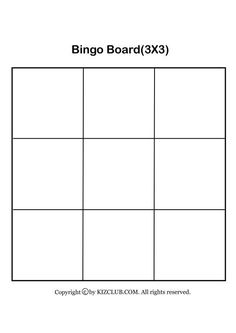 a blank board with four squares in the middle and one square at the bottom, which is