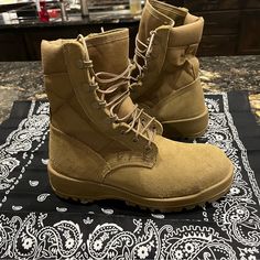 Brand New Without Box Women's Altama Desert Military Boots/Work Boots/Combat Boots Steel Toe. Women's Size 5 Regular. Wear For Work Or Fashion. They Do Run A Little Large. I Wear A Women's 6 And They Fit Me. Spe1c1-18-D-1042. These Retail For $280. New And Incredible Deal. Super Dope Boots. Specs On Inner Tag See Photo. #Altama #Workboots #Steeltoe #Workwear #Military Brown Combat Boots With Round Toe, Brown Round Toe Combat Boots, Casual Combat Boots With Snip Toe For Outdoor, Combat Desert Boots With Round Toe In Khaki, Khaki Combat Desert Boots With Round Toe, Khaki Steel Toe Boots With Round Toe, Soldier Boots, Altama Boots, Boots Combat