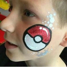 Pokemon Facepaint, Halloween Makeup For Kids