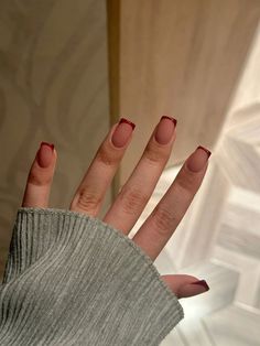 Round Square Nails, Solid Color Nails, Classy Nail Designs, French Manicure Nails, Nude Nail Designs, Blush Nails, Cute Gel Nails, Short Acrylic Nails Designs, Neutral Nails