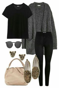 Mode Tips, Leopard Print Shoes, 가을 패션, Polyvore Outfits, Fall Winter Outfits, Shoes Fashion