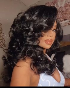 Hair Reference, Baddie Hairstyles, Dream Hair, Black Girls Hairstyles, Aesthetic Hair, Gorgeous Hair, Prom Hair, Pretty Hairstyles, Hair Looks