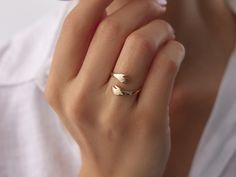 🌟 14K Gold Hug Ring 🌟 Feel the warmth of love with our 14K Gold Hug Ring. This unique piece is designed to mimic the embrace of a hug, with its open-ended band gently wrapping around your finger. Symbolizing affection, comfort, and closeness, the Hug Ring is a heartfelt reminder of the ones you hold dear. Its sleek and minimalist design makes it perfect for daily wear or as a meaningful gift. 💛✨ Available in three stunning colors--classic yellow gold, warm rose gold, and sleek white gold--thi 14k Gold Open Bypass Promise Ring, Yellow Gold Open Ring Bypass For Promise, 14k Gold Bypass Ring Gift, 14k Gold Bypass Ring As Gift, 14k Gold Bypass Open Ring Gift, Hug Ring, Gold Ring For Women, The Hug, Her Ring