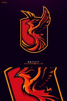 Phoenix logo Phoenix Esport Logo, Phoenix Warrior, Logo Gamer, Sports Mascot, Phoenix Logo, Making Content, Mascot Logos