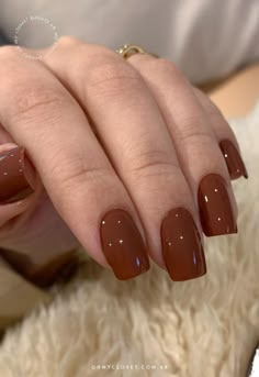 Gelish Nail Colours, Nail Paint Shades, New Nail Colors, Red Gel Nails, French Manicure Nails, Nails Today, Nail Polish Art, Soft Nails, Mehndi Designs For Fingers