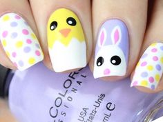 40 Amazing Designs Of Easter Nails For Your Inspiration Easter Nails