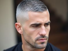 Easy Short Grey Hairstyles for Men: Low Maintenance Men Haircut For Short Hair, Men’s Military Haircut Short, Men Over 40 Hairstyles, Short Hair Men Fade, Men S Short Haircut, Short Hairstyles For Older Men, Haircut For Balding Men On Top, Low Fade Cut, Short Hair Cuts For Men