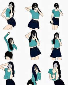 #selfietime #selfieidea #posesparafotos #poses Selfie Editing, Editing Techniques, Anime School, Cosplay Kawaii, Pose Fotografi, Girl Cat, Model Pose