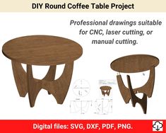 the coffee table and stools are designed to look like they have been made from wood