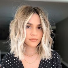 Thick Hair Styles Medium, Medium Bob Hairstyles, Shoulder Length Hair Cuts, Haircuts For Medium Hair, Haircut For Thick Hair, Loose Hairstyles