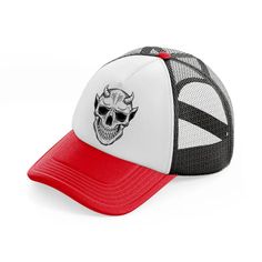 Skull Demon, an iconic emblem of boldness and edginess, adorns this high-quality trucker hat, making it a must-have accessory for anyone looking to make a statement with their headwear. Ideal for fans of gothic or dark fantasy aesthetics, this trucker hat combines style with the comfort and durability expected from premium headgear. Skull Demon, Fire Design, Fantasy Aesthetics, Protecting Yourself, Pink Trucker Hat, Fire Designs, Black Trucker Hat, Hat Stands, Skull Head