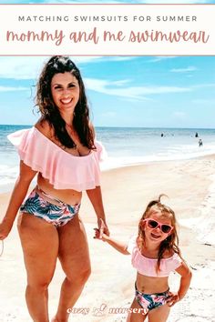 Dive into summer fun with our Mommy and Me Swimwear collection! Treat yourself and your mini-me to adorable matching swimsuits that are perfect for beach days and pool parties. It's the ultimate husband gift to wife or daughters gift to mom this Mother's Day. #MommyAndMeSwim #SummerFashion #FamilyFun Pool Parties, Beach Days