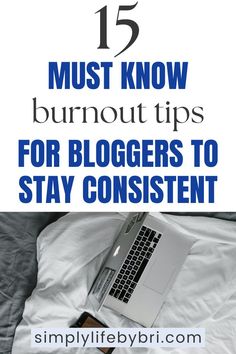 burnout tips for bloggers