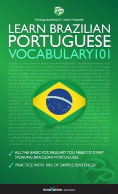 learn brazilian portuguese vocabulary 1011 with cd - rom and workbook