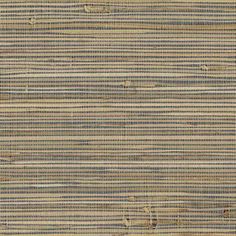 an area rug with blue and tan stripes