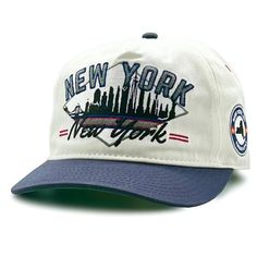 New York, Vintage hat, snapback, Yankees hat, stylish unisex hat Vintage Hats For Women, Vintage Yankees, Yankees Hat, New York Vintage, Nyc Skyline, Yankee Stadium, Vintage Hats, Vintage New York, Vintage Hat