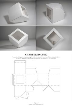 the instructions for how to make an origami cube