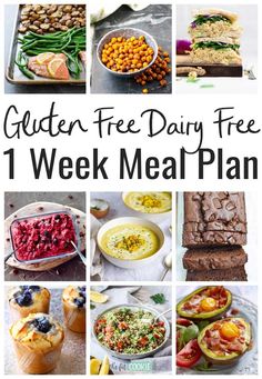 gluten free dairy - free meal plan for the 1 week meal plan is here