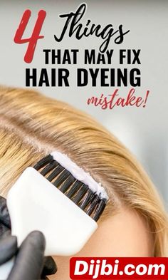 How To Fix Highlights Gone Wrong, How To Apply Hair Color At Home, Bad Blonde Hair Dye Job, Bad Hair Dye Job, Mistakes Happen, Permanent Hair Dye, Color Your Hair