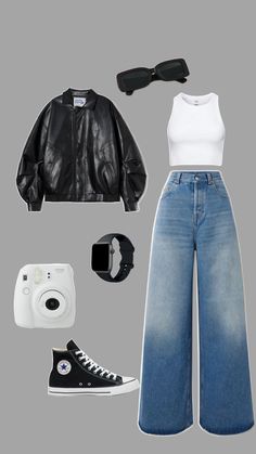 Rojbin Kombin Fall Season Outfits, Outfits Fall Aesthetic, Fall Aesthetic Outfit, Season Outfits, Collage Outfits, Clothes Streetwear, Autumn School Outfit, Outfits Streetwear, Aesthetic Outfit Ideas