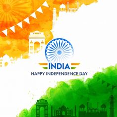 Happy Independence Day Poster Design, Indipendente Day Name Art, Happy Independence Day Background, Vande Mataram, Wall Magazine, Vegetable Delivery, Happy Independence Day Images, Republic Day Indian, Independence Day Poster