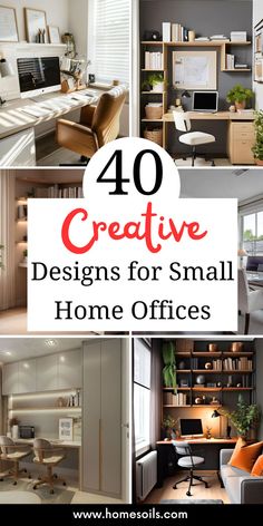 the top 10 creative home office designs for small spaces