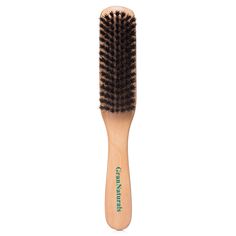 PRICES MAY VARY. Look Dapper Again - Elevate your personal care routine with this boar bristle brush! Our brush has strong bristles that make it easier to style your unruly hair. Hello, Healthy Hair - A brush with medium bristle stiffness massages your scalp, promotes circulation, and distributes natural oils, which nourish the strands and give your hair a natural shine. A Brush For Everyone - We designed this boar bristle hair brush for everyone. It is suitable for short, long, thick, thin, str Mens Hair Brush, Slick Back Hair, Free Hairstyle, Teasing Brush, Boar Bristle Hair Brush, Curly Hair Brush, Hairstyle For Women, Boar Bristle Brush