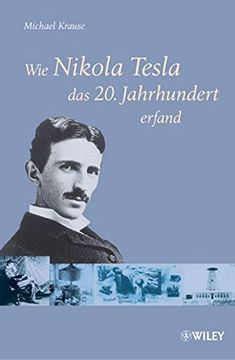 an image of nikola tesla in front of a blue background