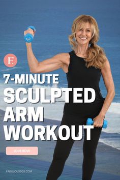 Sculpted Arm Workout For Women Over 50 Arm Firming Exercises For Women, Weights Arm Workout For Women, Best Arm Toning Exercises For Women, Flabby Arm Workout With Weights, No Weights Arm Exercises, Simple Arm Exercises For Women, Arm Exercises For Women Over 50, Arm Weights For Women, Arm Strength Workout Women