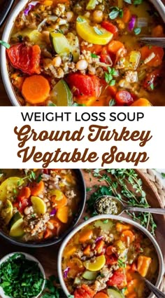 Vegetable Soup Ground Turkey, Ww Garden Vegetable Soup, Ground Turkey Cabbage Soup Recipes, Bone Broth Vegetable Soup Recipes, Dr Sebi Soup Recipes, Healthy Beef Vegetable Soup, Low Carb Hearty Soups, Healthy Soup Ideas Clean Eating, Gluten Free Veggie Soup