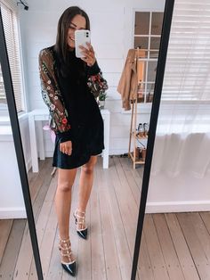 Wedding Rehearsal Outfit Guest, Wedding Rehearsal Outfit, Engagement Party Outfit Guest, Long Sleeve Wedding Guest Dresses, Rehersal Dinner Dresses, Engagement Party Attire, Dresses For Winter, Winter Wedding Attire, Engagement Party Outfit