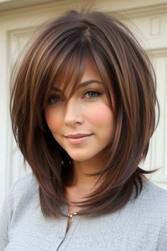 27+ Chin Length Hairstyles for Fine Hair Women 16