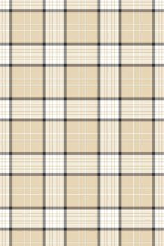 a beige and black plaid pattern