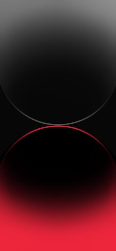 an abstract black and red background with two circles in the center, one circle is slightly visible