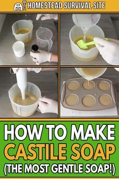 how to make castle soap the most gentle soap